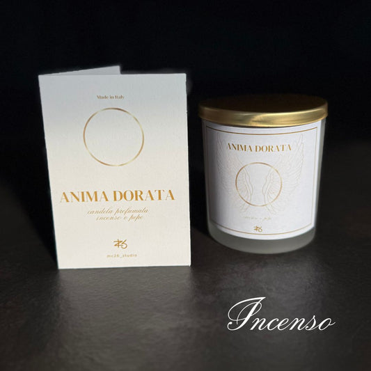 Candela Profumata Anima Dorata MC26 Studio