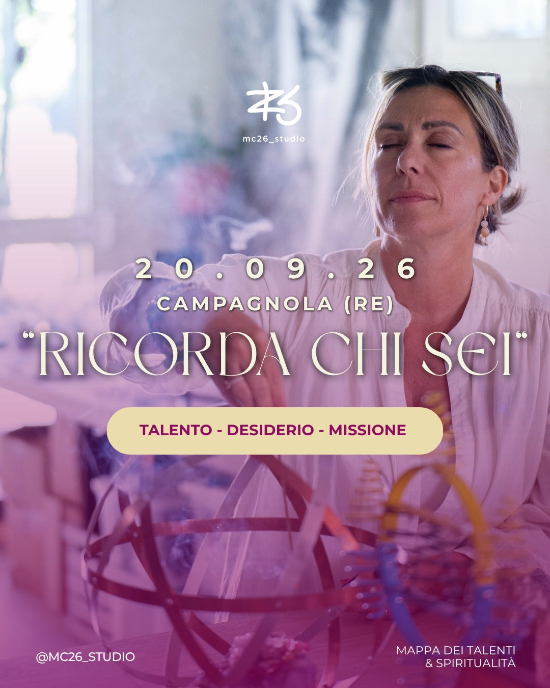 Ricorda Chi Sei - 20 Settembre 2026 MC26 Studio