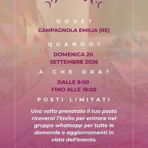 Ricorda Chi Sei - 20 Settembre 2026 MC26 Studio