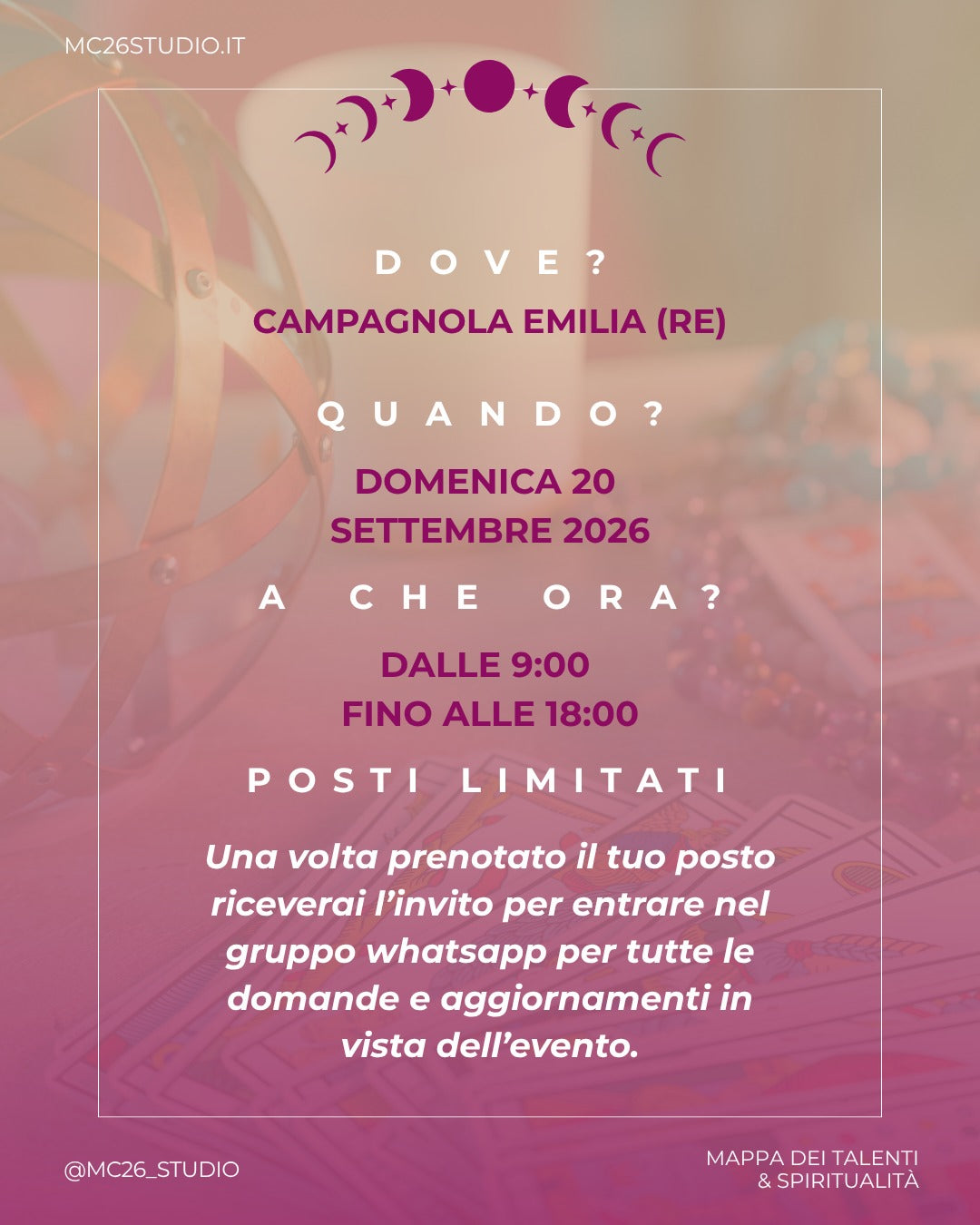 Ricorda Chi Sei - 20 Settembre 2026 MC26 Studio