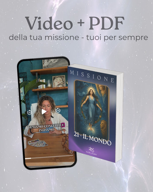 ✨ Missione dell’Anima – Video personalizzato + PDF MC26 Studio